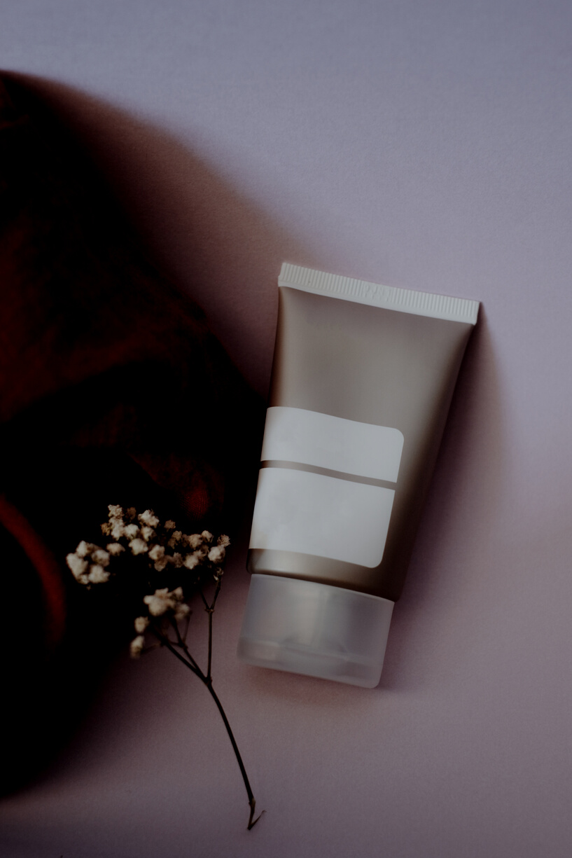 Skincare product in tube